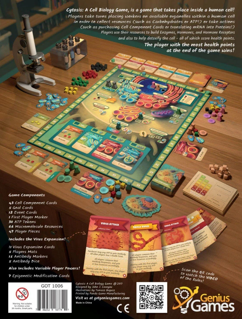 Genius Games Cytosis A Cell Biology Game