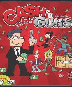 Repos Productions Cash N Guns 2e Strategy Games