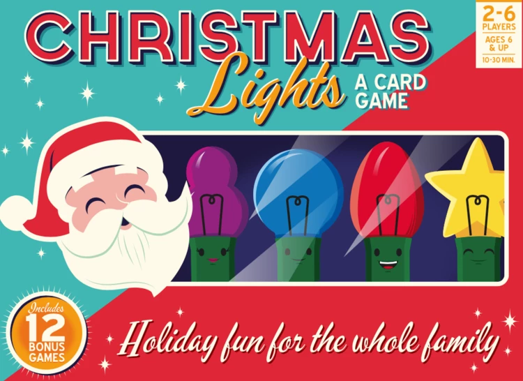 25th Century Games Card Games Christmas Lights: A Card Game (2nd Edition)