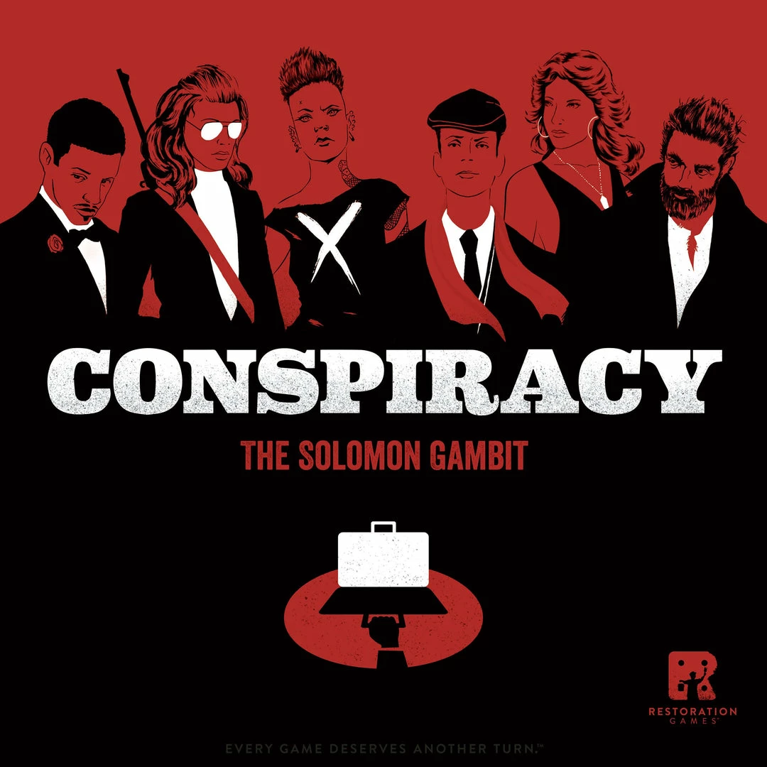 Restoration Games Strategy Games Conspiracy The Solomon Gambit