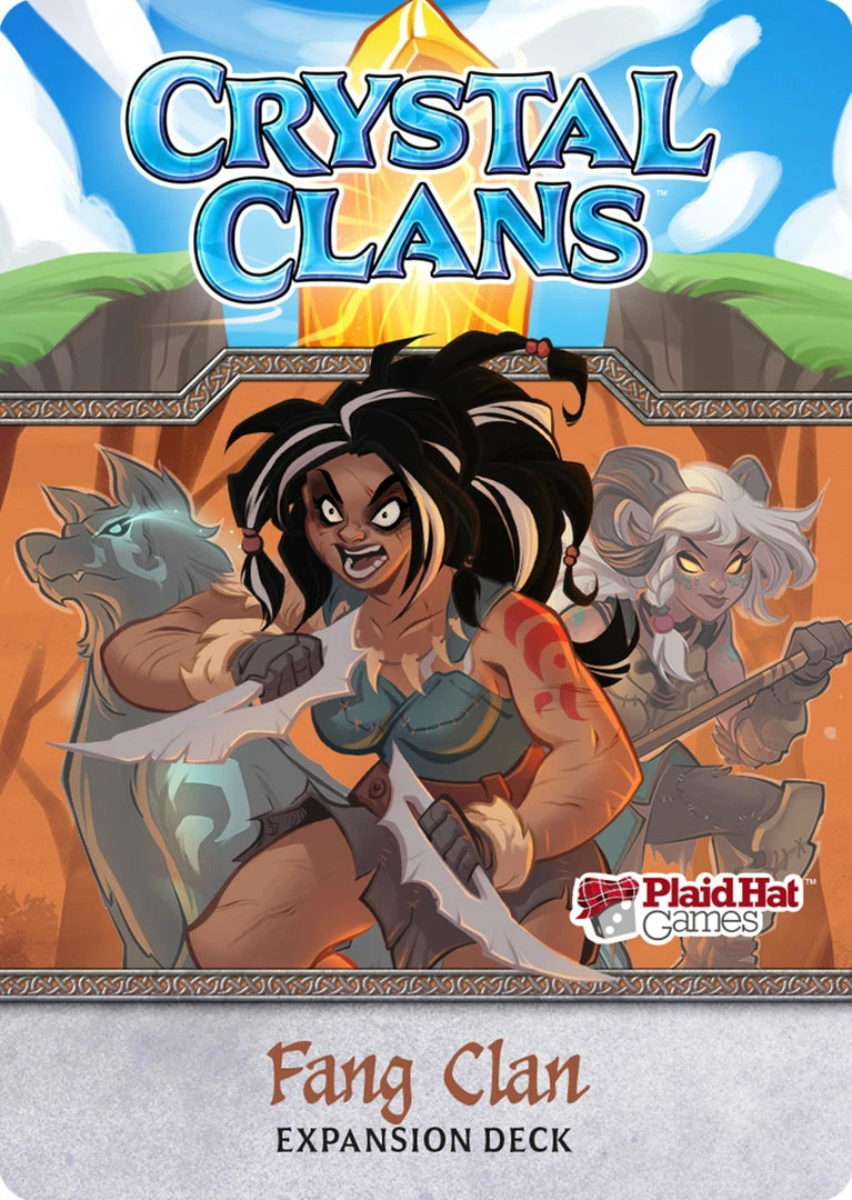 Plaid Hat Games Crystal Clans Fang Clan Expansion Deck Card Games