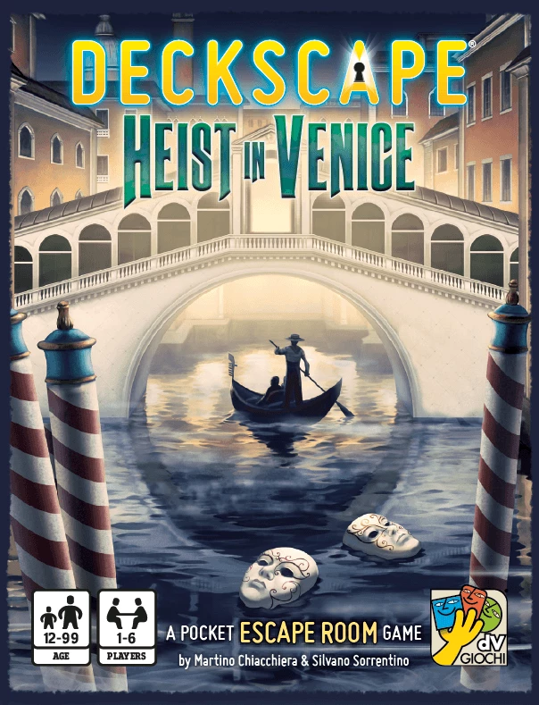 DV Games Deckscape Heist In Venice Card Games