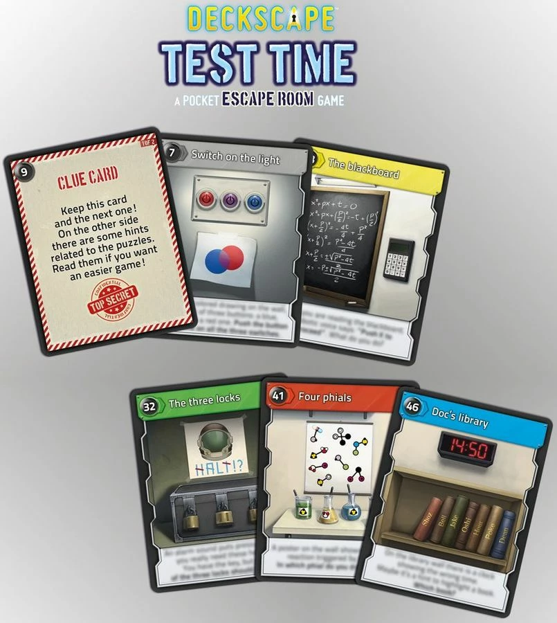 DV Games Deckscape: Test Time Card Games