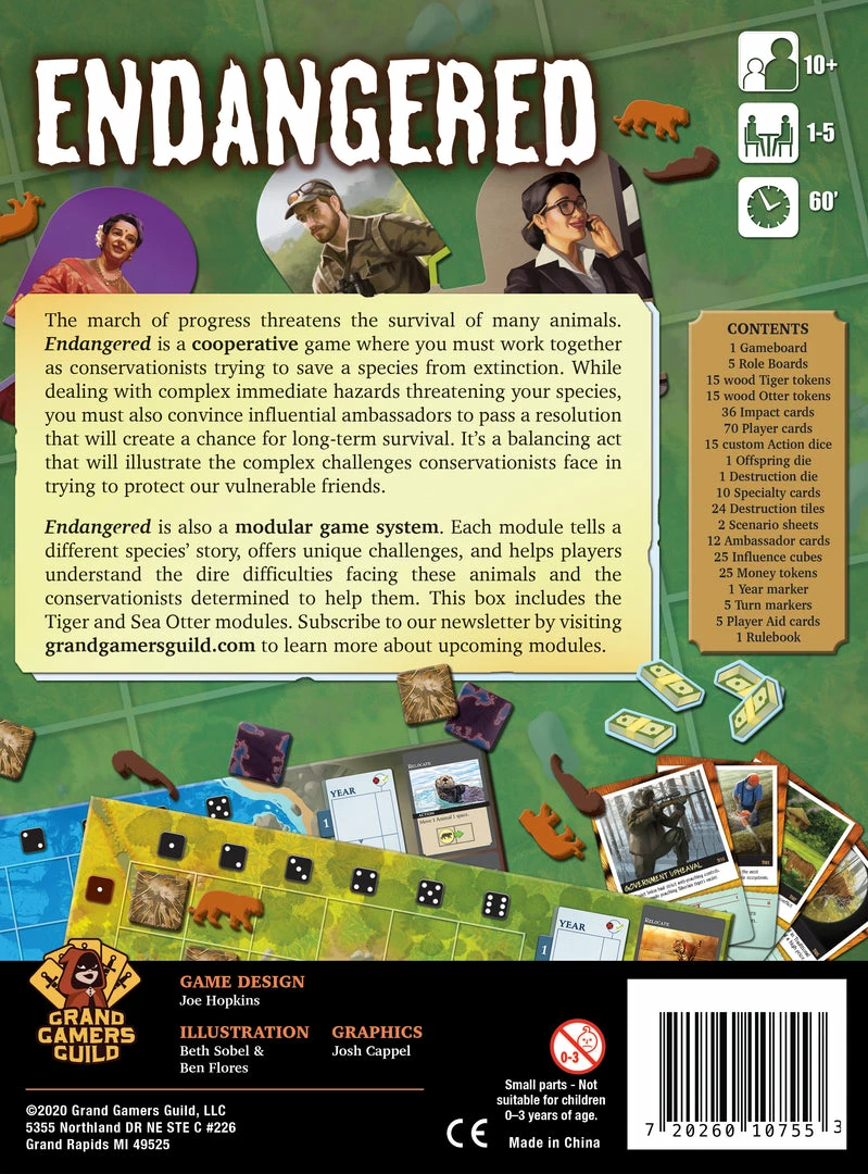 Grand Gamers Guild Endangered