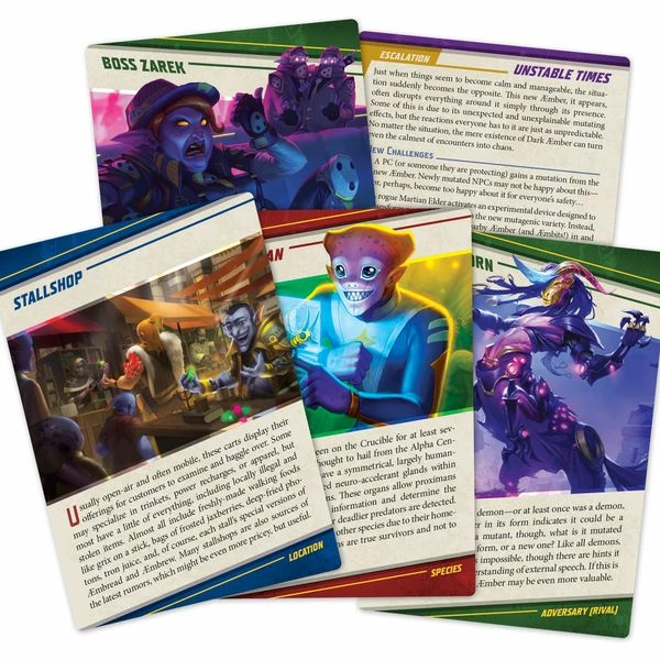 Fantasy Flight Games Genesys Mutant Invasion Card Pack