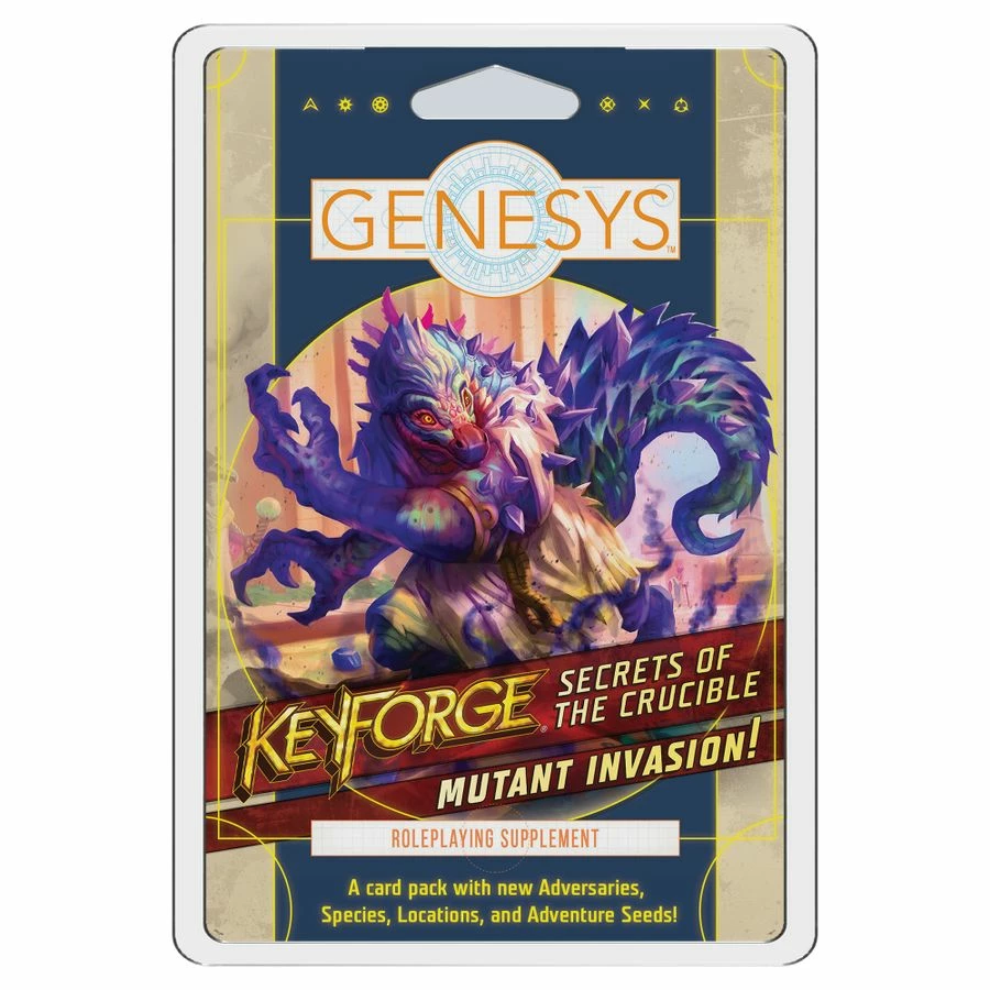Fantasy Flight Games Genesys Mutant Invasion Card Pack