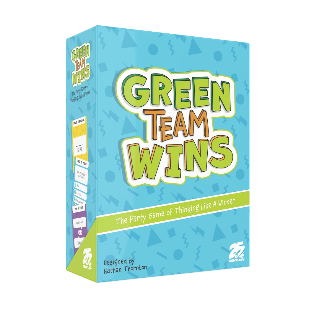 25th Century Games Family Games Green Team Wins