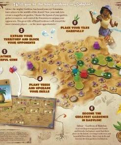 IELLO Strategy Games Ishtar Gardens Of Babylon