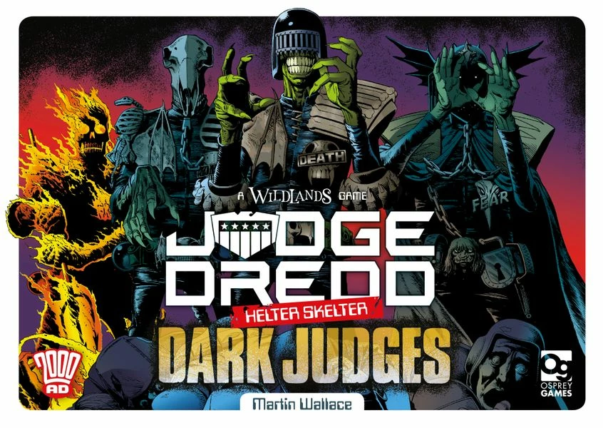 Osprey Games Judge Dredd Helter Skelter The Dark Judges