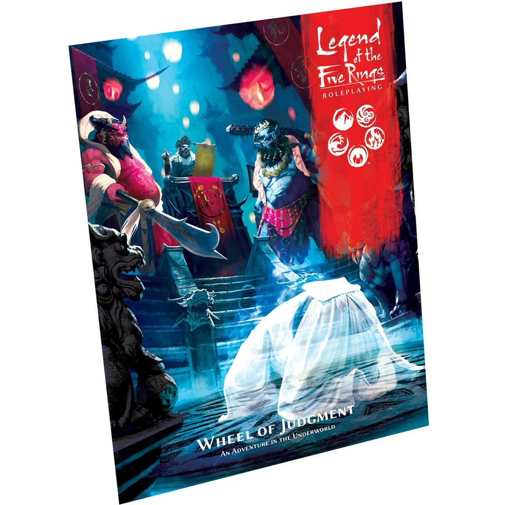 Fantasy Flight Games Roleplaying Games Legend Of The Five Rings RPG Wheel Of Judgement