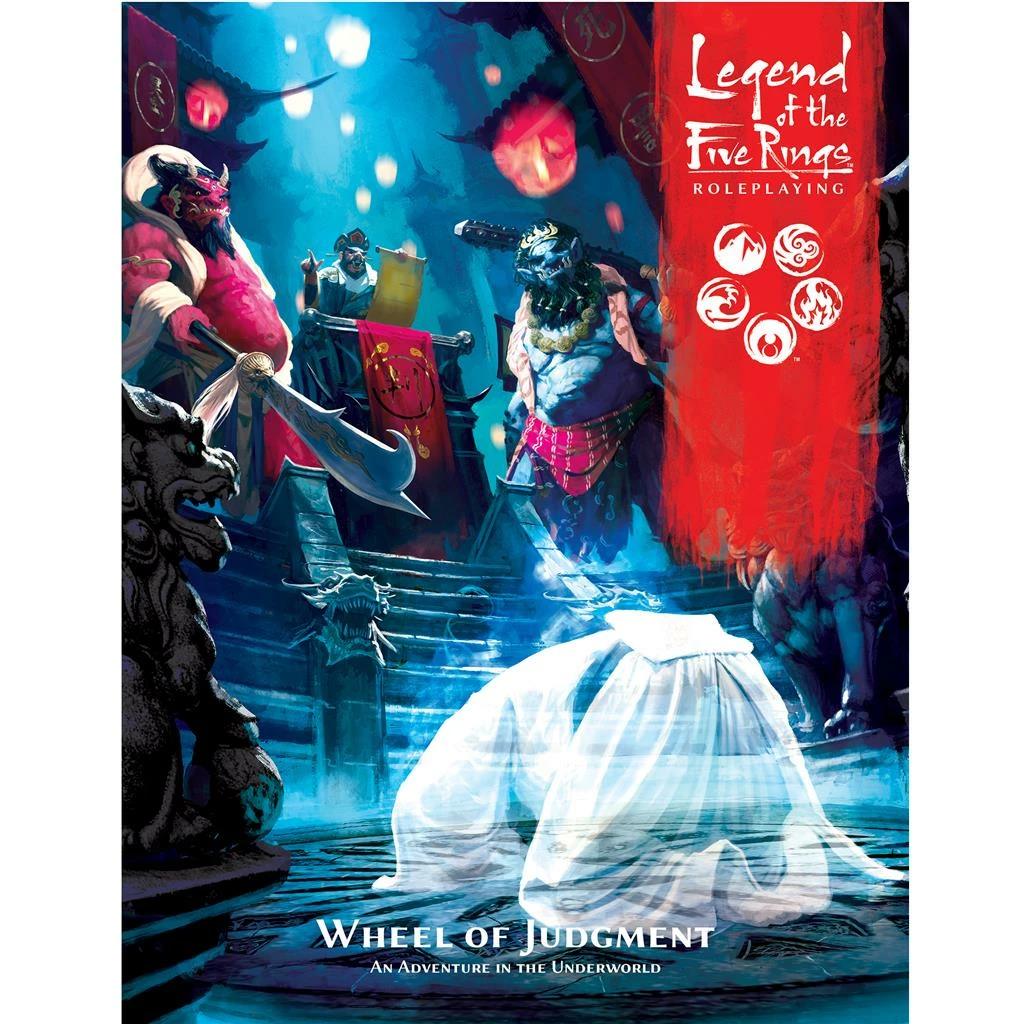 Fantasy Flight Games Roleplaying Games Legend Of The Five Rings RPG Wheel Of Judgement