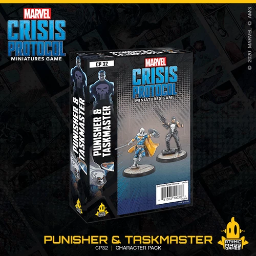 Atomic Mass Games Marvel Crisis Protocol: Punisher And Taskmaster