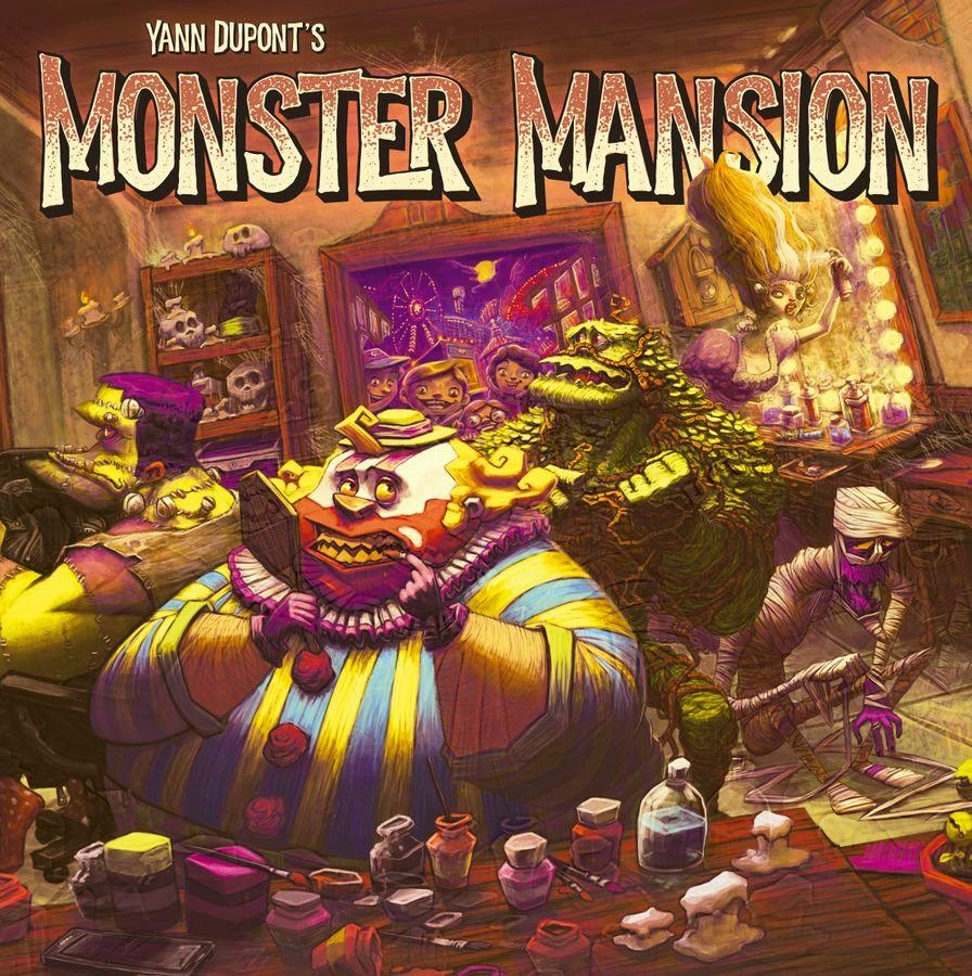Ludonova Monster Mansion Strategy Games