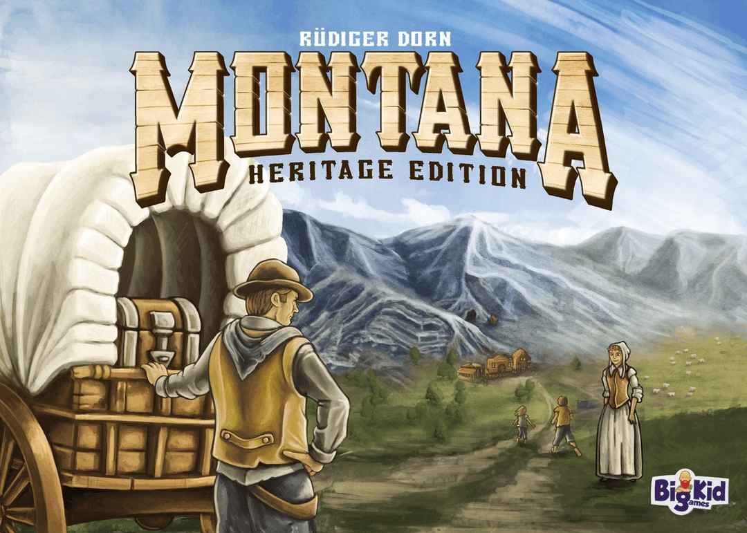 Big Kid Games Montana Heritage Edition Strategy Games