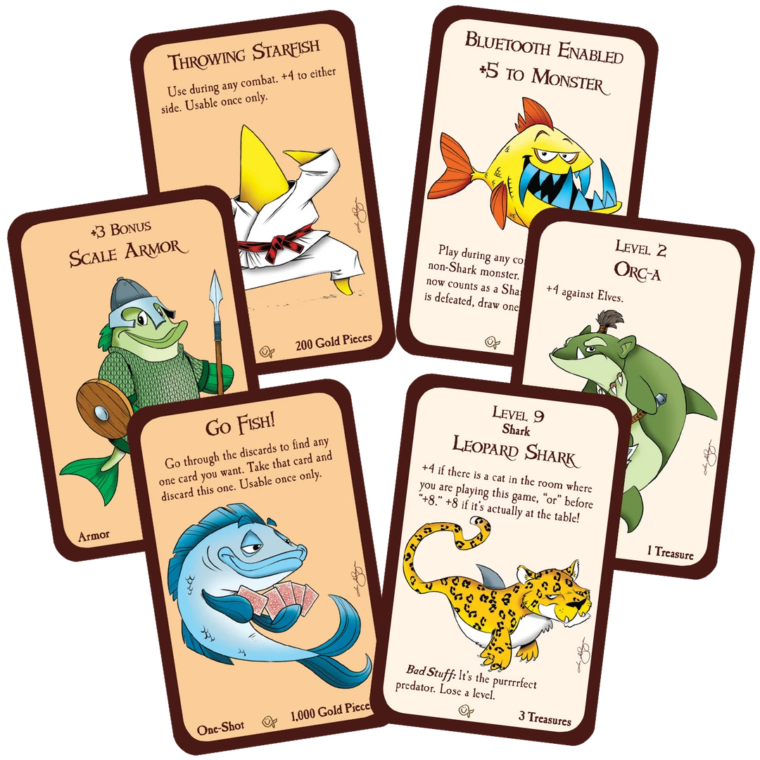 Steve Jackson Games Munchkin Something Fishy Card Games