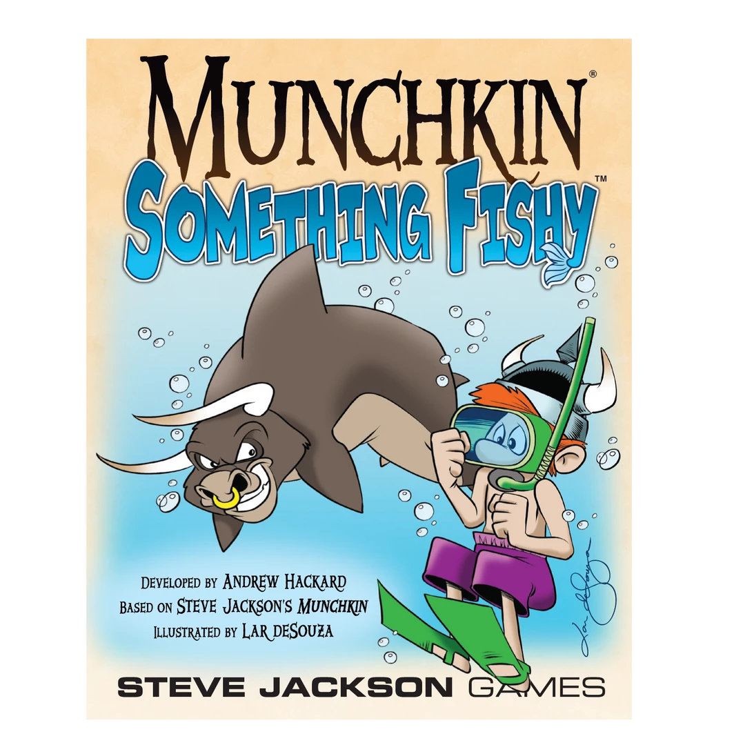 Steve Jackson Games Munchkin Something Fishy Card Games