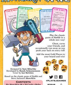 Steve Jackson Games Card Games Munchkin Farkle