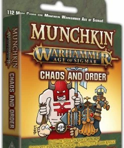Steve Jackson Games Munchkin Warhammer Age Of Sigmar Chaos And Order Strategy Games