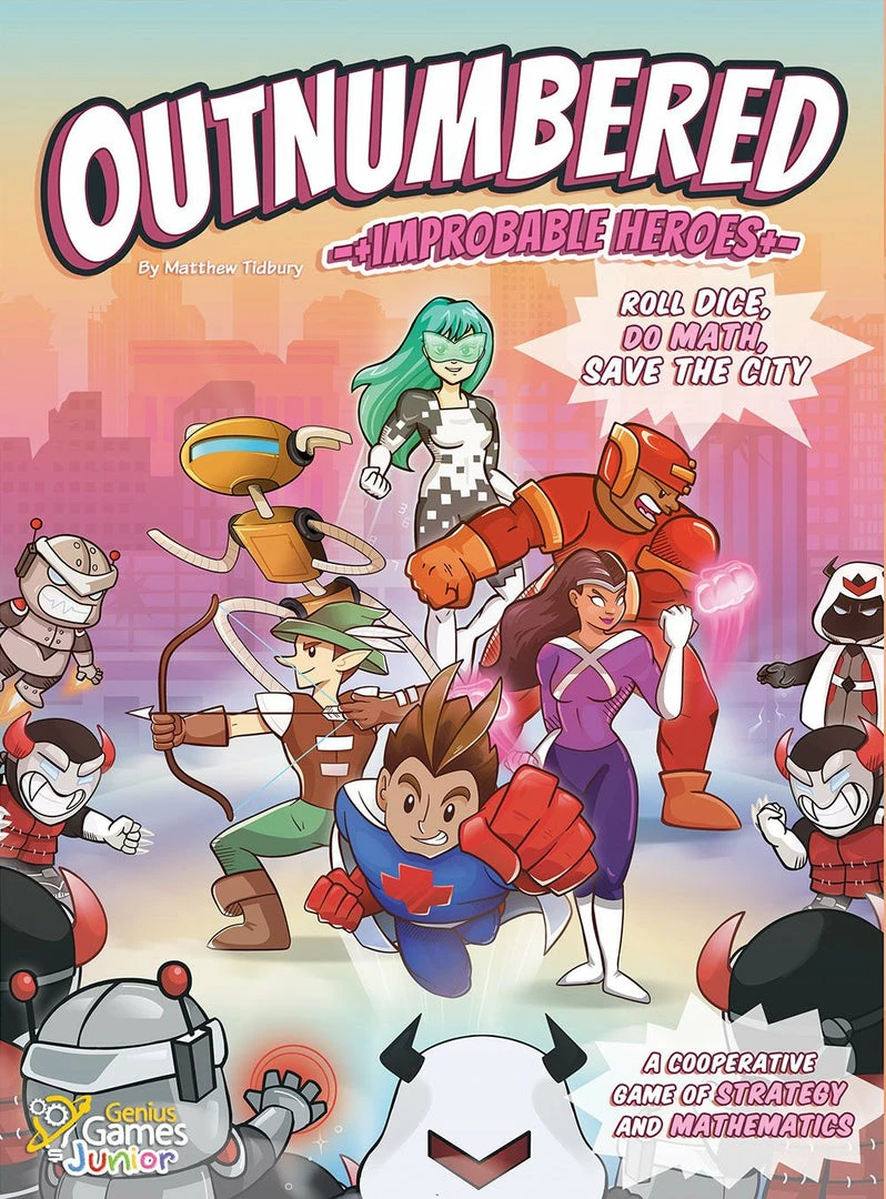 Genius Games Outnumbered Improbable Heroes Strategy Games