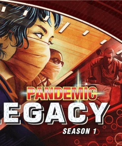 Z-Man Games Pandemic Legacy: Season 1 Red Strategy Games