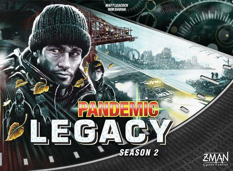 Z-Man Games Pandemic Legacy Season Two Black Strategy Games