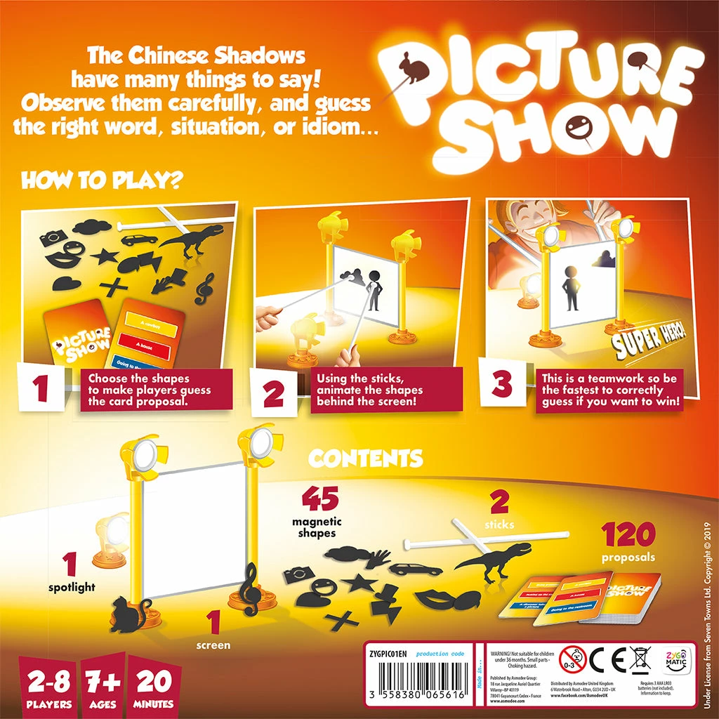 Zygomatic Picture Show Family Games