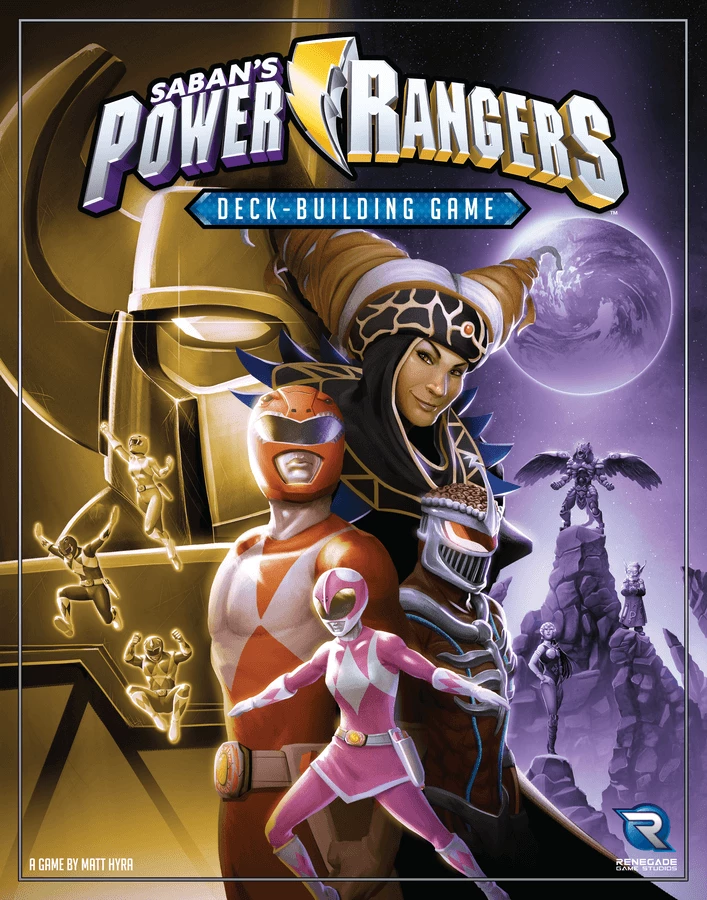 Renegade Game Studios Power Rangers Deck Building Game
