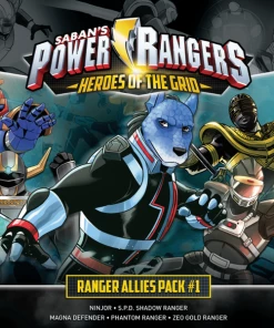 Renegade Game Studios Power Rangers Heroes Ranger Allies Pack 1