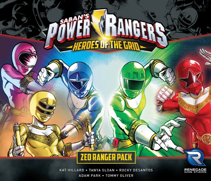 Renegade Game Studios Power Rangers Heroes Of The Grid: Zeo Rangers Pack Strategy Games