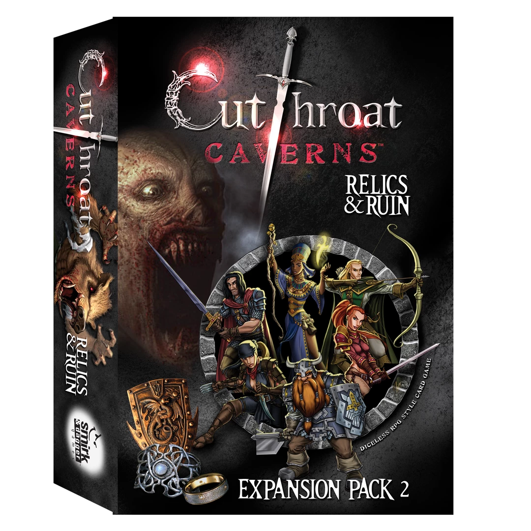 Smirk & Dagger Strategy Games Cutthroat Caverns Relics And Ruin