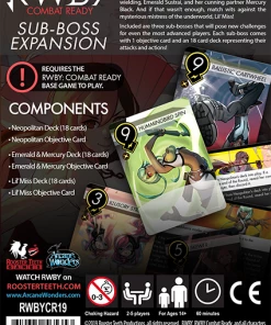 Arcane Wonders RWBY Combat Ready Sub-Boss Expansion