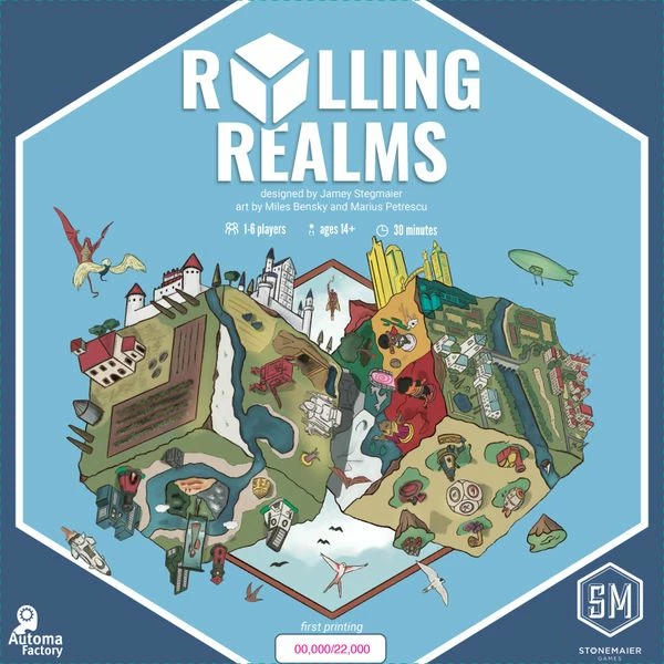 Stonemaier Games Rolling Realms Family Games