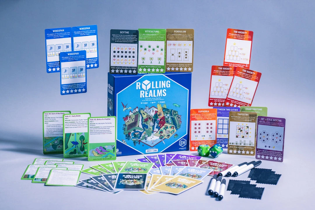 Stonemaier Games Rolling Realms Family Games