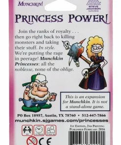 Steve Jackson Games Card Games Munchkin Princesses 2nd Edition Booster