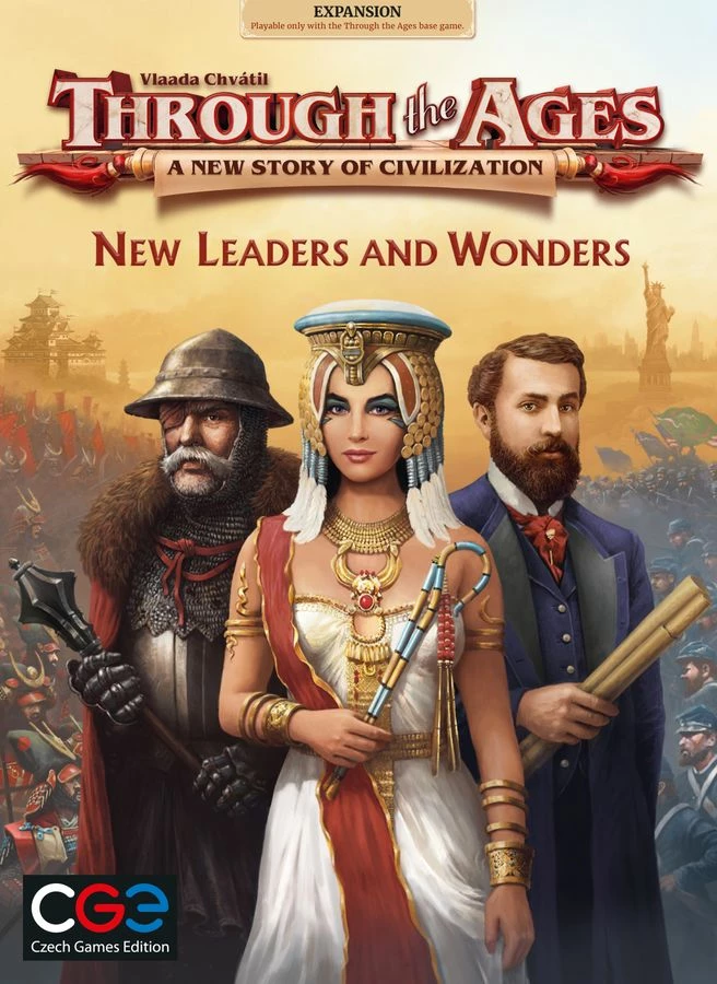 Czech Games Through The Ages New Leaders & Wonders Strategy Games