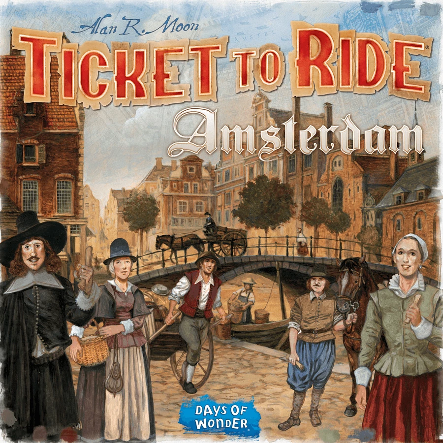 Days Of Wonder Ticket To Ride Amsterdam Card Games