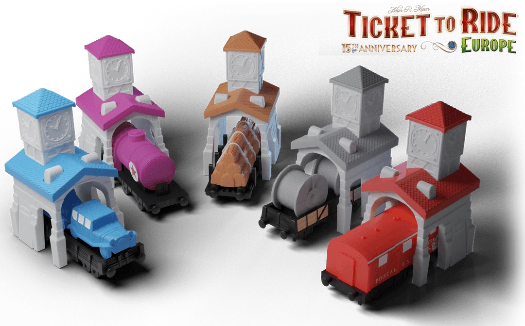 Days Of Wonder Ticket To Ride Europe 15th Anniversary