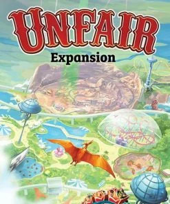 Good Games Publishing Unfair Expansion: Alien B-Movie Dinosaur Western Strategy Games