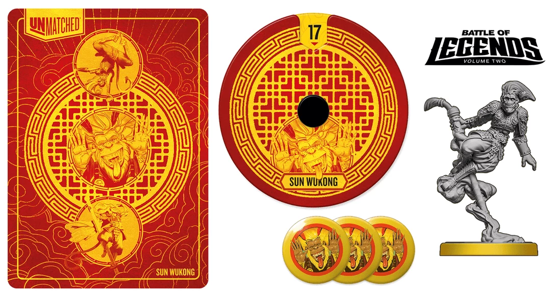 Restoration Games Unmatched Battle Of Legends Volume 2 Card Games