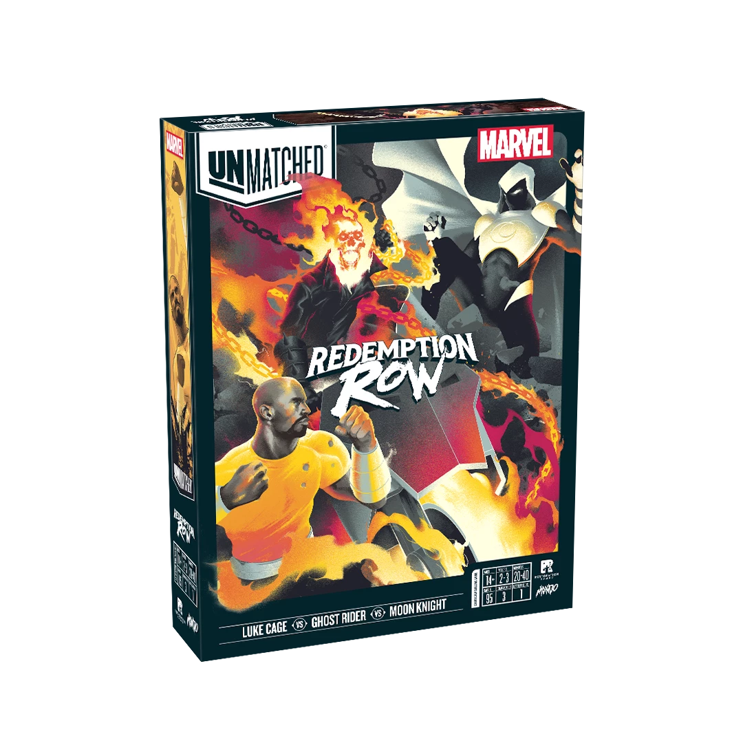Restoration Games Strategy Games Unmatched Marvel Redemption Row
