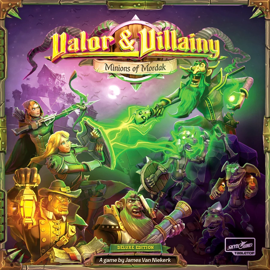 Skybound Games Valor & Villainy: Minions Of Mordak Roleplaying Games