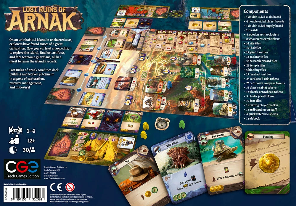 Czech Games Lost Ruins Of Arnak Strategy Games