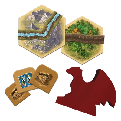 Catan Studio Strategy Games Catan: Treasures, Dragons, & Adventurers