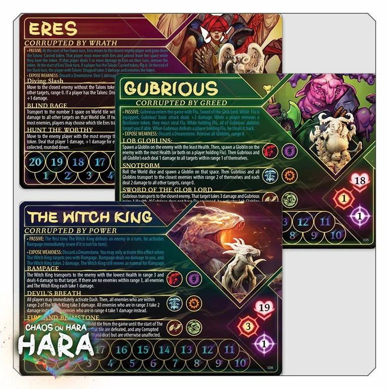 Greenbrier Games Strategy Games Champions Of Hara: Chaos On Hara Expansion