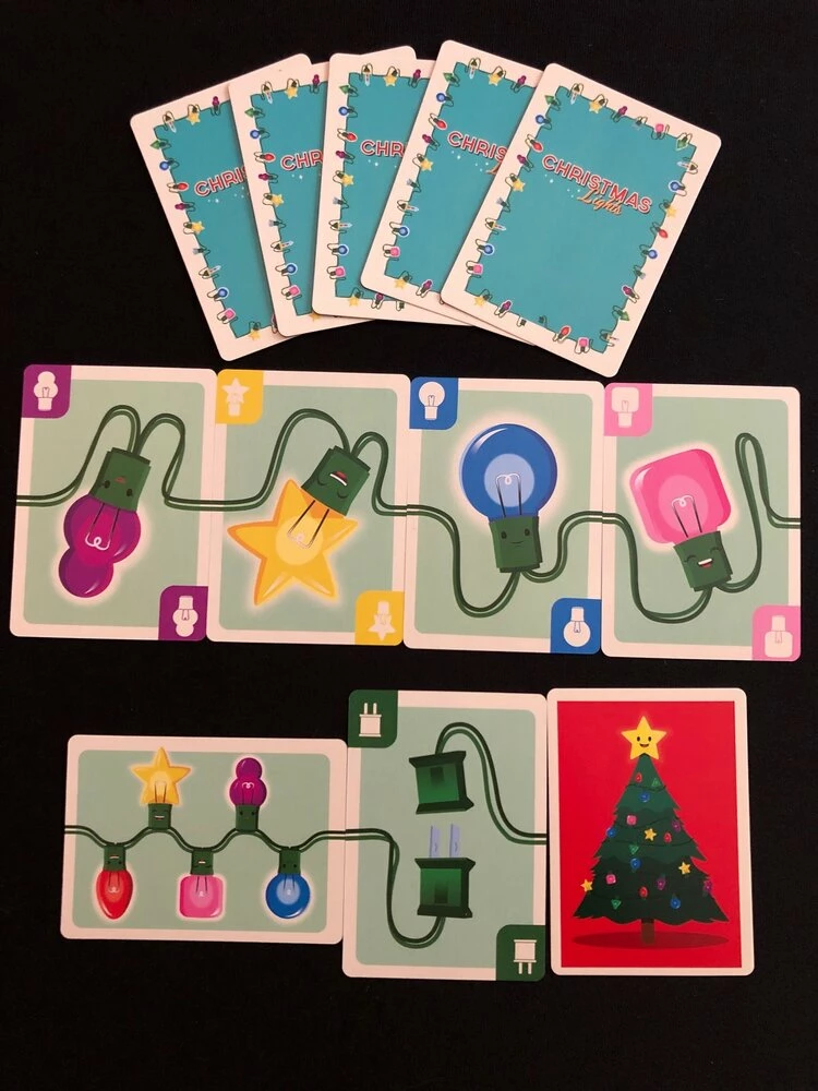 25th Century Games Card Games Christmas Lights: A Card Game (2nd Edition)