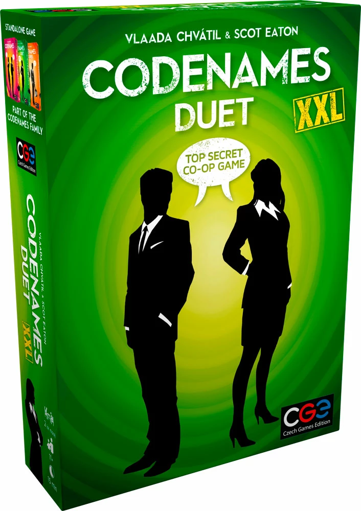 Czech Games Codenames Duet XXL Version