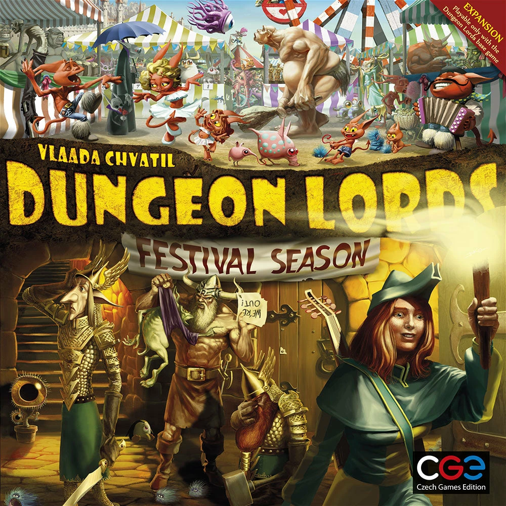 Czech Games Dungeon Lords Festival Season