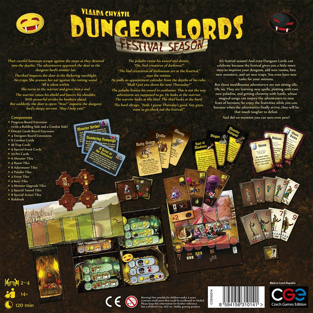 Czech Games Dungeon Lords Festival Season
