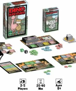 Letiman Games Dino Dude Ranch Hatchlings Expansion Strategy Games