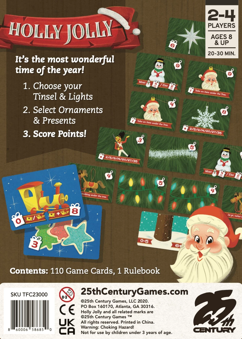 25th Century Games Holly Jolly Card Games